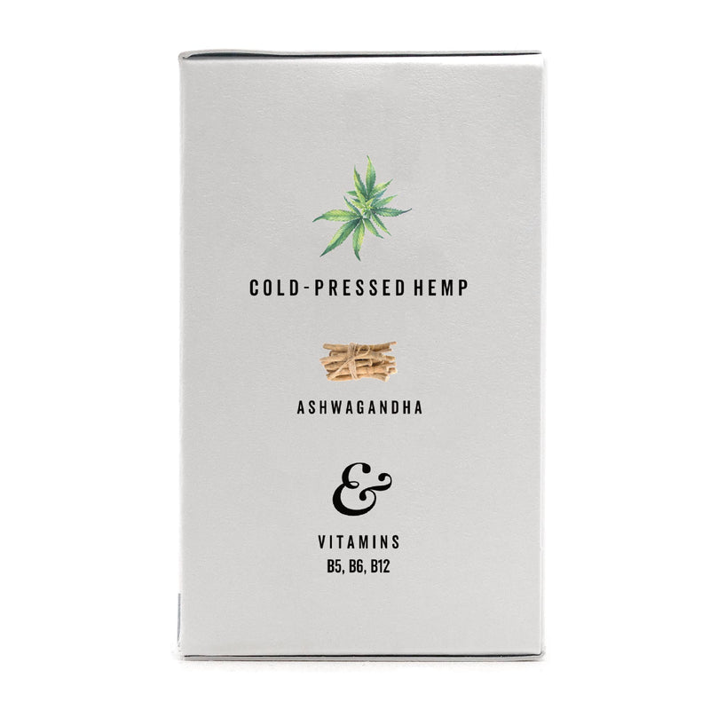 Botanicals added to the CALM CBD capsules for anxiety product listed on the packaging.