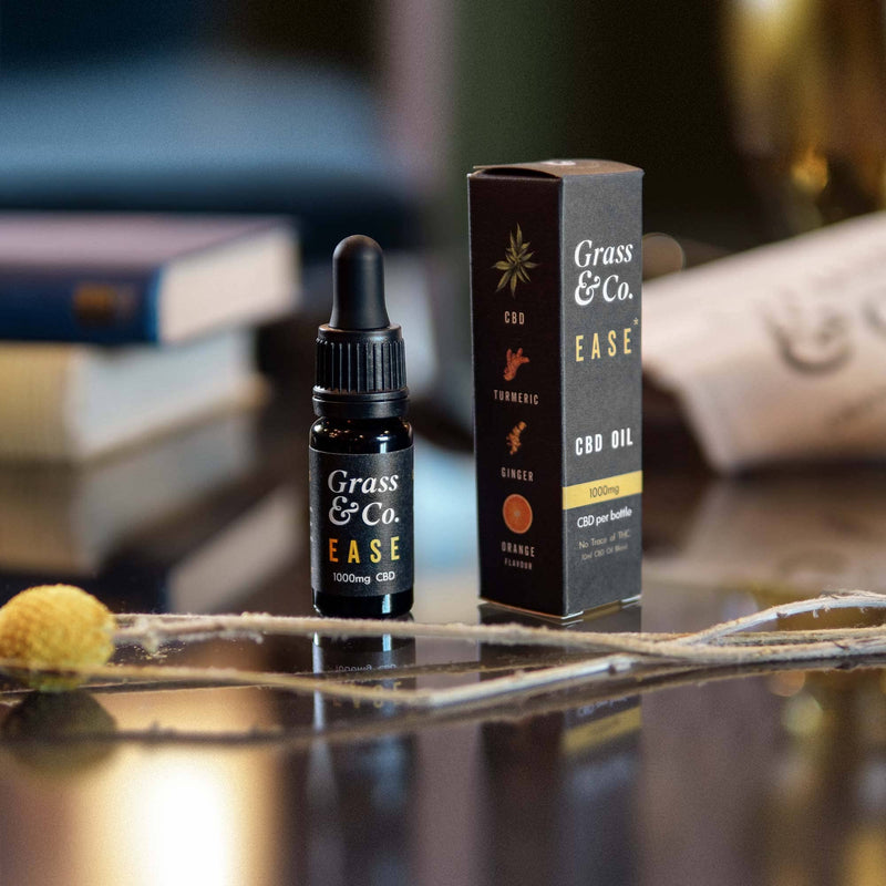 EASE 1000mg CBD Hemp Oil - Grass & Co.