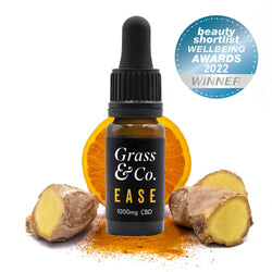 EASE 1000mg (11%) CBD Oil Drops - Grass & Co.