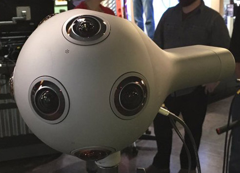 Closeup of the OZO