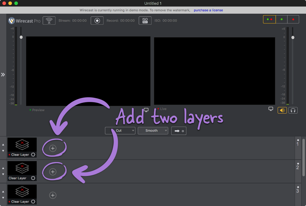Add two layers