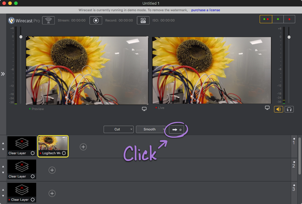 Make the layer active
