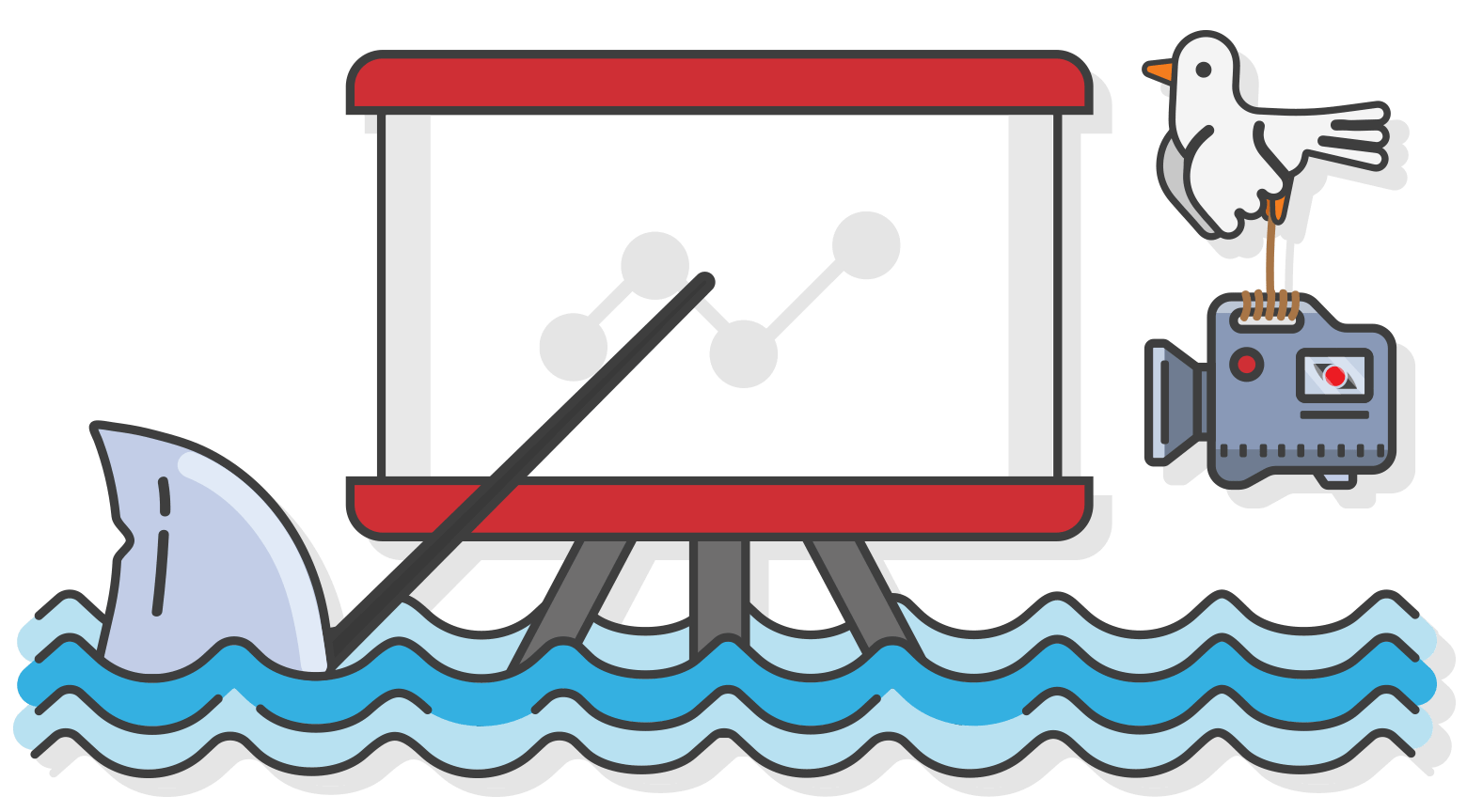 Shark Presenting Live Stream